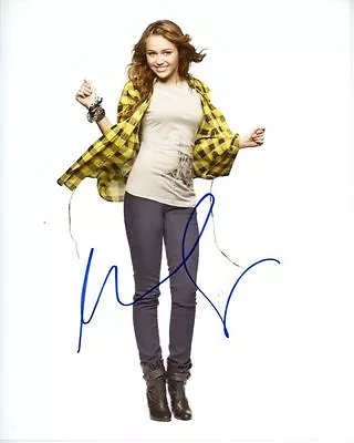 MILEY CYRUS Signed Autographed Photo • $235.20