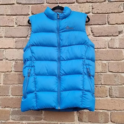 Macpac Blue Down Vest Size S PERTEX MICROLIGHT • $58