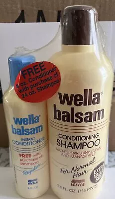 Vintage Wella Balsam Conditioning Shampoo 24 Oz Normal Hair & 8 Oz. Conditioner • $149.99