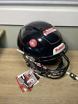 Riddell Speedflex Football Helmet Size Youth XL - Black - Feb.2023 NWT • $319.95