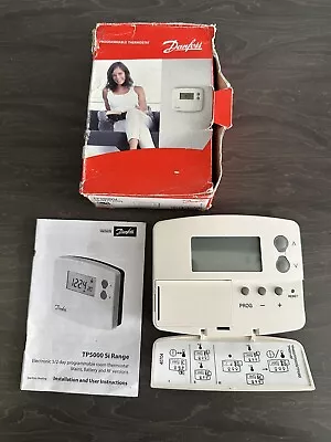 Danfoss TP5000SI Programmable Thermostat With Box • £50