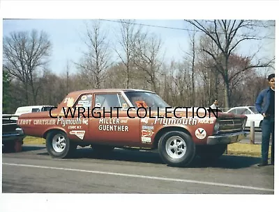 1960s Drag Racing-MILLER & GUENTHER-1965 Plymouth A990 426 HEMI-Super Stock/B • $2.50