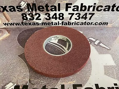 3M Scotch-Brite 15062 Metal Finishing Wheel 6A CRS 12” X 1” X 5”  • $170