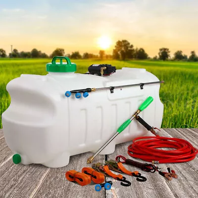 Garden Farm ATV Weed Sprayer Pump With Leak Proof 100L Tank Chemical Spot Spray • $300.95