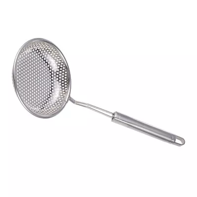 £10.76 • Buy Ladle Colander Oil Strainer Deep Fryer Fine Mesh Sieve Strainer
