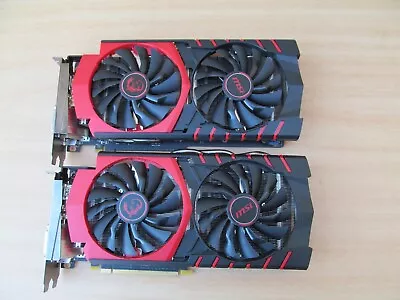 2 X MSI GTX 960 Gaming 2G • $120