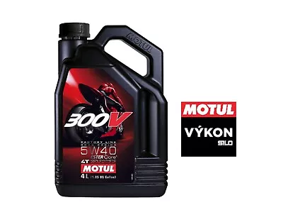 Motul® 300v Factory Line Rr 5w40 Racing Engine Oil 4 Liter * 104115 • $74.94