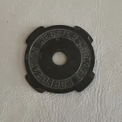 Vintage Metal Webster Chicago 45 RPM Record Insert Adapter • $3.20