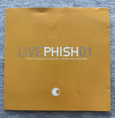 Live Phish 01 (CD Elektra 2001) 12/14/95 Broome County Arena Binghamton NY • $50