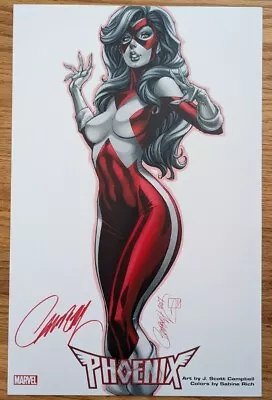 J. Scott Campbell X-factor Jean Grey X-men Art Print Signed Poster Comics Sdcc • $54.99