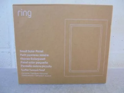 Ring Small Solar Panel Black - B09YGCFL1Q • $34.95