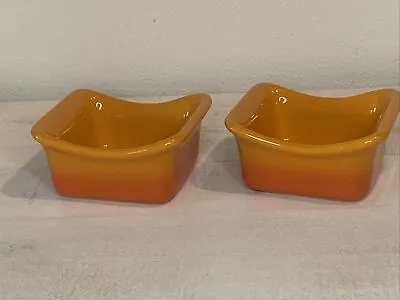 Rachel Ray Orange Ombré 3oz Baking Dishes (2) • $12.99