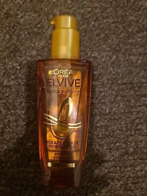 L'Oréal Hair Oil By Elvive Extraordinary Oil For Dry To Very Dry Hair100ml UK • £6