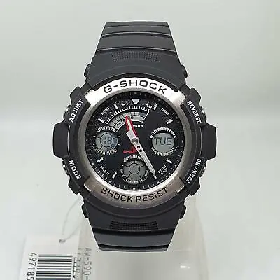 Casio G-Shock AW-590-1A Standard Analog Digital Men Watch • £95.42