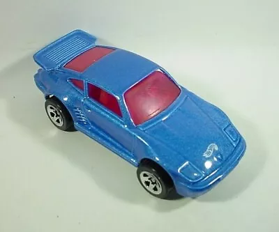Hot Wheels Blue Porsche 930 W/ Pink Windows Mint Loose • $47.50