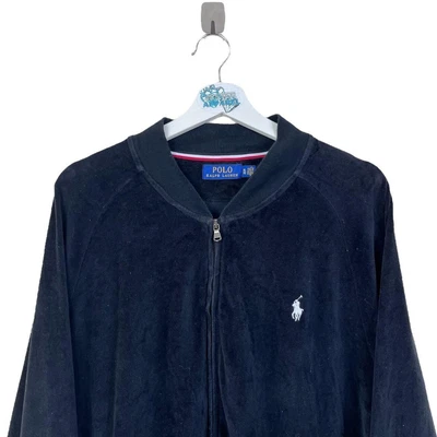 £20 • Buy Polo Ralph Lauren Zip Up Sweatshirt With Logo Embroidery