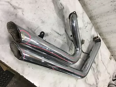 12 Harley FXDB Dyna Street Bob Vance & Hines Aftermarket Muffler Pipe Exhaust • $299