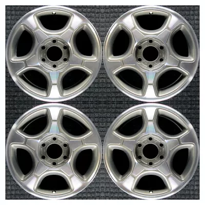 Set 2004 2006 2008 Chevrolet Trailblazer EXT OEM 17 Charcoal Wheels Rims 5170 • $551