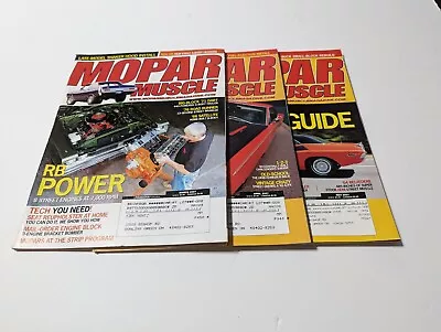 Lot Of 3 Mopar Muscle Magazines 2007 March Apr & May • $19.99