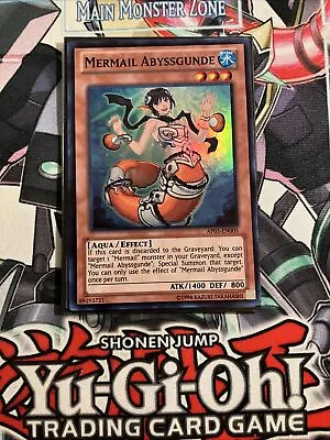 Mermail Abyssgunde Super Rare AP03-EN005 Yugioh • $4.50