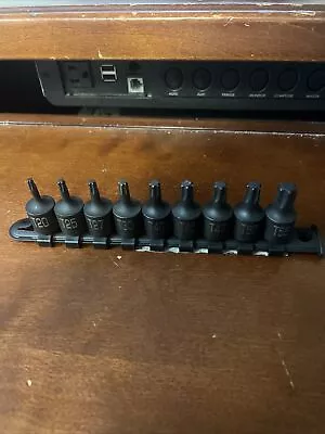 Matco 9 Piece 3/8  Drive Adv Torx Impact Star Bit Socket Set T20-t55 • $84.95