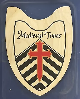 Medieval Times Red Cross Wooden Shield Cosplay • $11