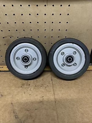 Pride Mobility Jazzy J6 Quantum 610 Caster Wheels 6''X 2'' FLAT FREE  WHL140384 • $40