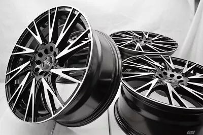 18  Wheels Rims Black Fit Acura RSX Ford Fusion Mustang Altima Sentra Corolla • $634