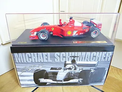 Hotwheels 53956 'ferrari F2001 F1 Car 2001 World Champion M Schumacher' 1:18 Mib • $105.82