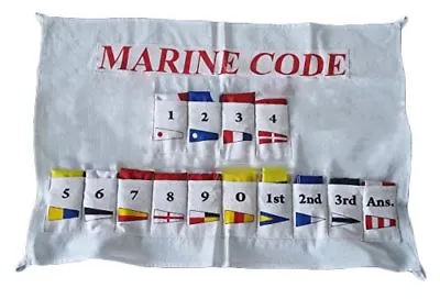 MARITIME Signal Flags / Flag SET - Total 14 Flag With CASE COVER • £19.34