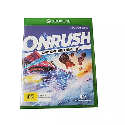 ONRUSH Day One Edition XBOX One Game VGC Free Tracked Post • $29.90