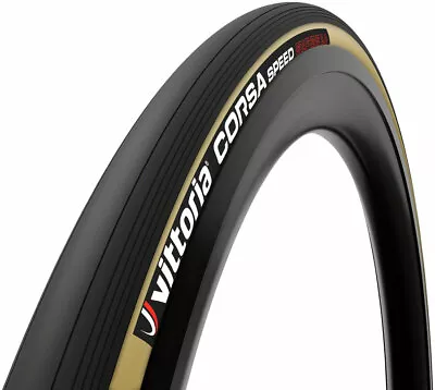 Vittoria Corsa Speed G2.0 Tire - 700 X 25 Tubular Folding Black/Para 320tpi • $134.99