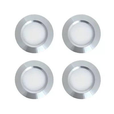 4 X LED Spot Lights 12V 24V Dimmable Recessed Downlights Caravan Campervan Boat • £19.99