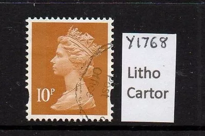 SG Y1768 10p Machin (Litho Cartor) Fine Used • £2.49