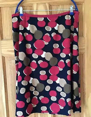 Laura Ashley Linen Cotton Skirt Fully Lined 16 • £10