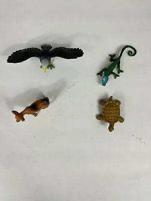 Lot Of Exotic Animals Assorted Toy Miniature Animals & Rubber Figures • $7.50
