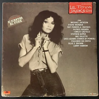 La Toya Jackson 1980 Self Titled Mexican Lp Soul Funk • $9.99