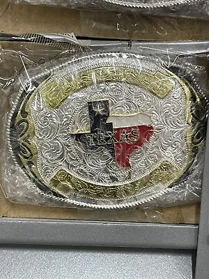 Western Style Texas State Flag Cowboys / Cowgirls Rodeo Belt Buckle • $16.99