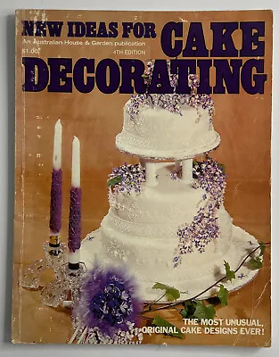 New Ideas For Cake Decorating 4th Edition Beryl Guertner Vintage Magazine Book • $10