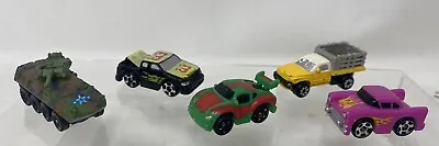 Micro Machines Lot Of 5 Military Tank Race Car W/ Spoiler Trucks Vintage • $7.95