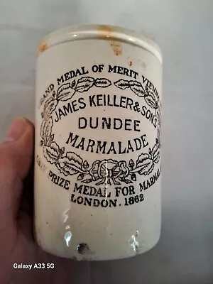 Nice 1lb James Keiller Dundee Marmalade Pot C1890’s • £17