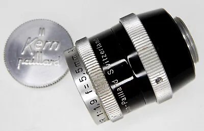  Kern 5.5mm F1.9 Pizar D Mount   #589520  • $165