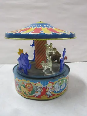 1950's Mattel Carousel Tin Toy • $19.67