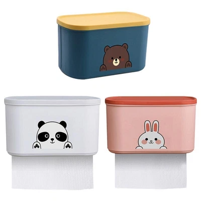 $19.79 • Buy Bathroom Toilet Paper Dispenser Dog & Cat-Proof Toilet Paper Holder Waterproof