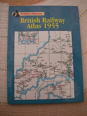 British Railways Atlas 1955 Book Used But In Good Condition For Age • £3.50