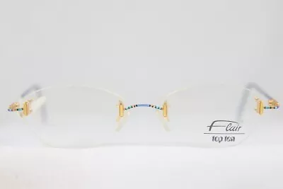 Vintage Flair Top Ten 550 Rimless Brille Eyeglasses Nos!  • $75