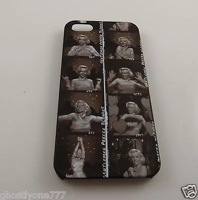 For Iphone 5 5S Phone Case Marilyn Monroe Black White Negative Pictures Print • $13.99