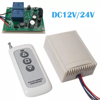 DC 12V/24V Electric Linear Actuator Controller Wireless Remote Control Receiver • £12.88