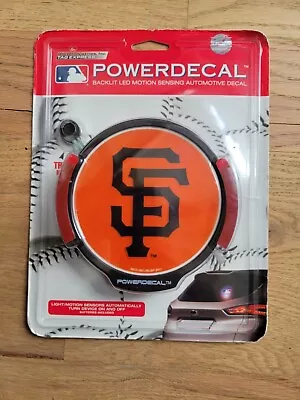 Powerdecal Rico  Pwr6301 Backlit Led Motion Sensing Auto Decal Car Mnt Sf Giants • $25