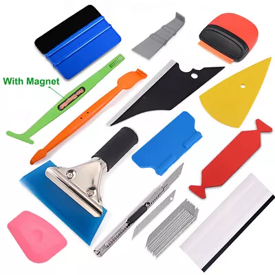 PRO Window Tinting Tools Kit Car Vinyl Wrap Squeegee Application Film TUCK USA • $15.95